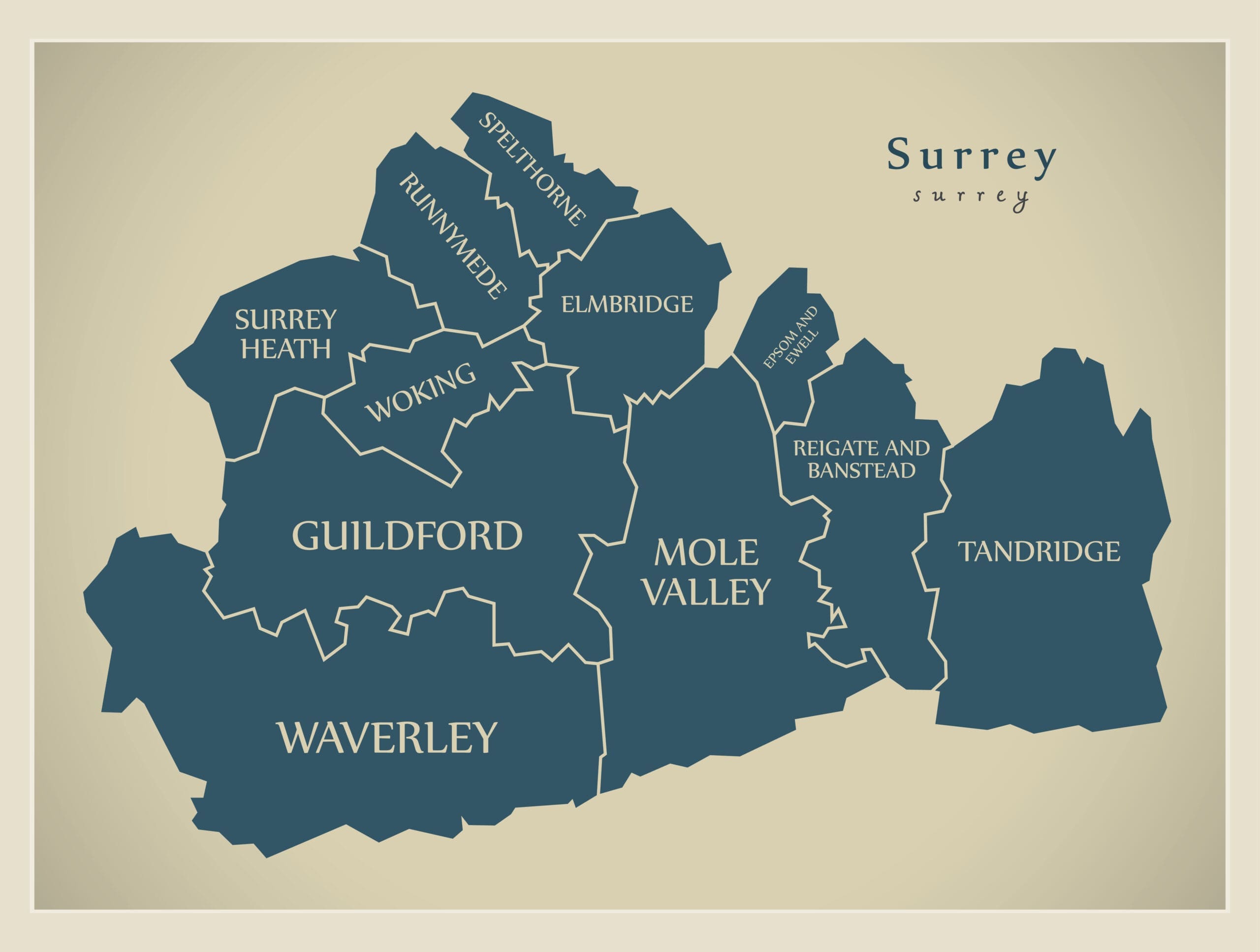 Surrey Map scaled