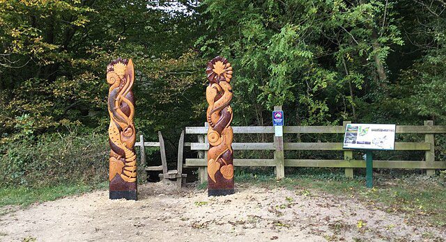 Artworks at the Burgess Hill Green Circle