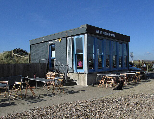 West Beach Café in Littlehampton