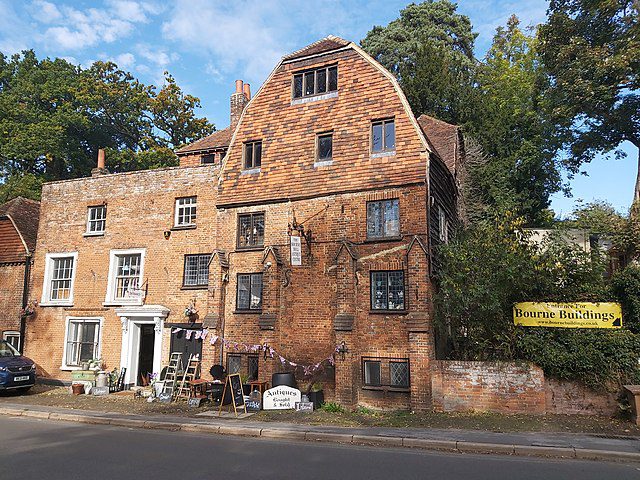 Farnham's wonderful Bourne Mill Antiques Centre