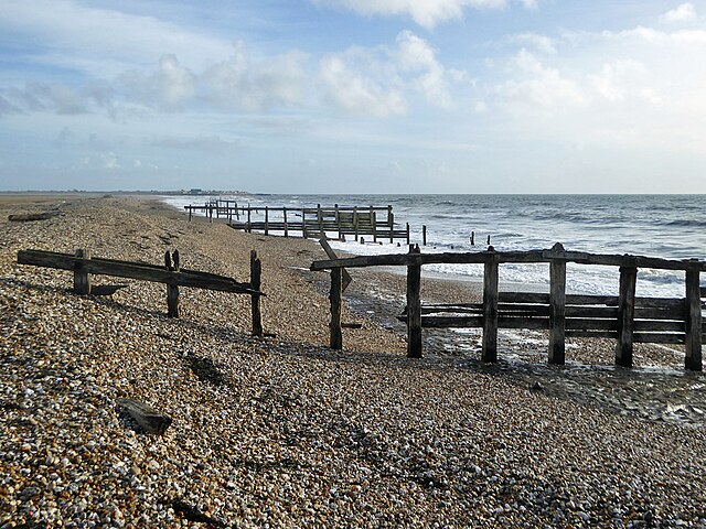 Medmerry Beach, home to the Periwinkle Walk