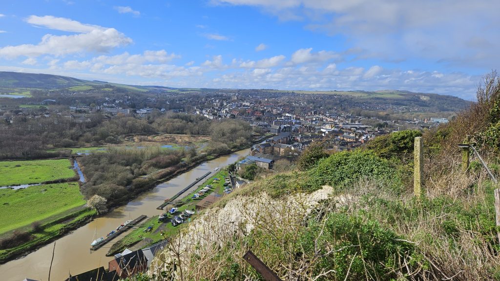 A stunning view from Mount Caburn